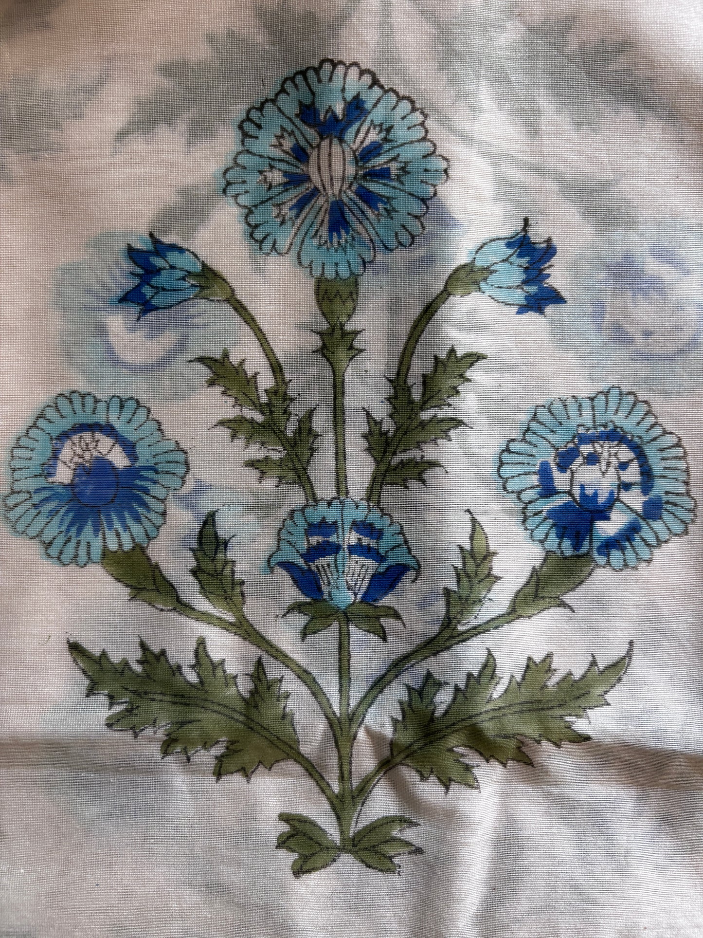 Big Mughal Boota Chanderi Suit