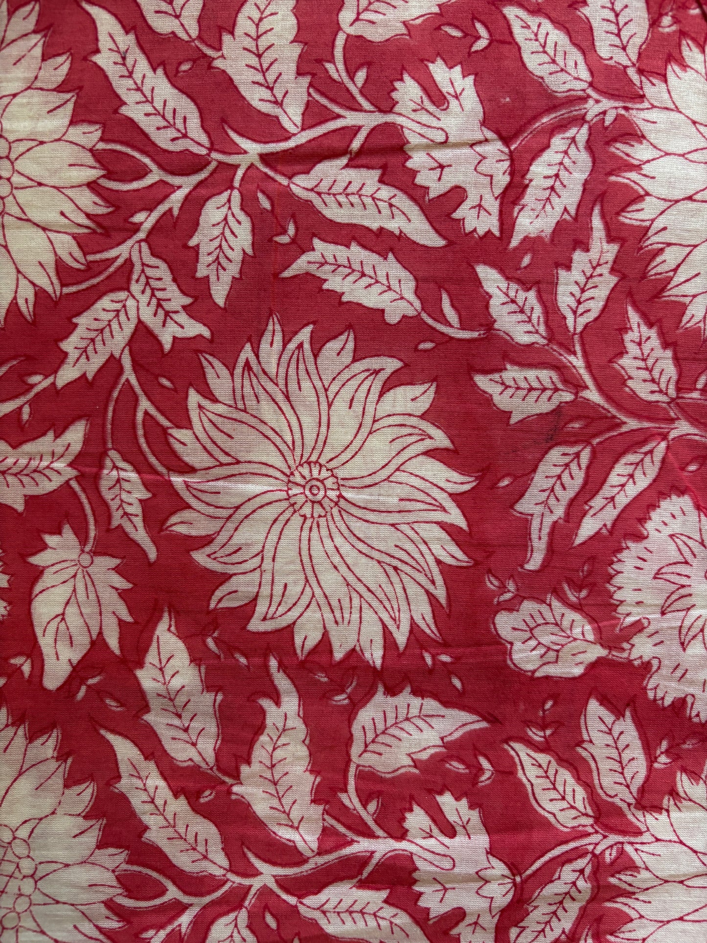 Carrot Red Fabric