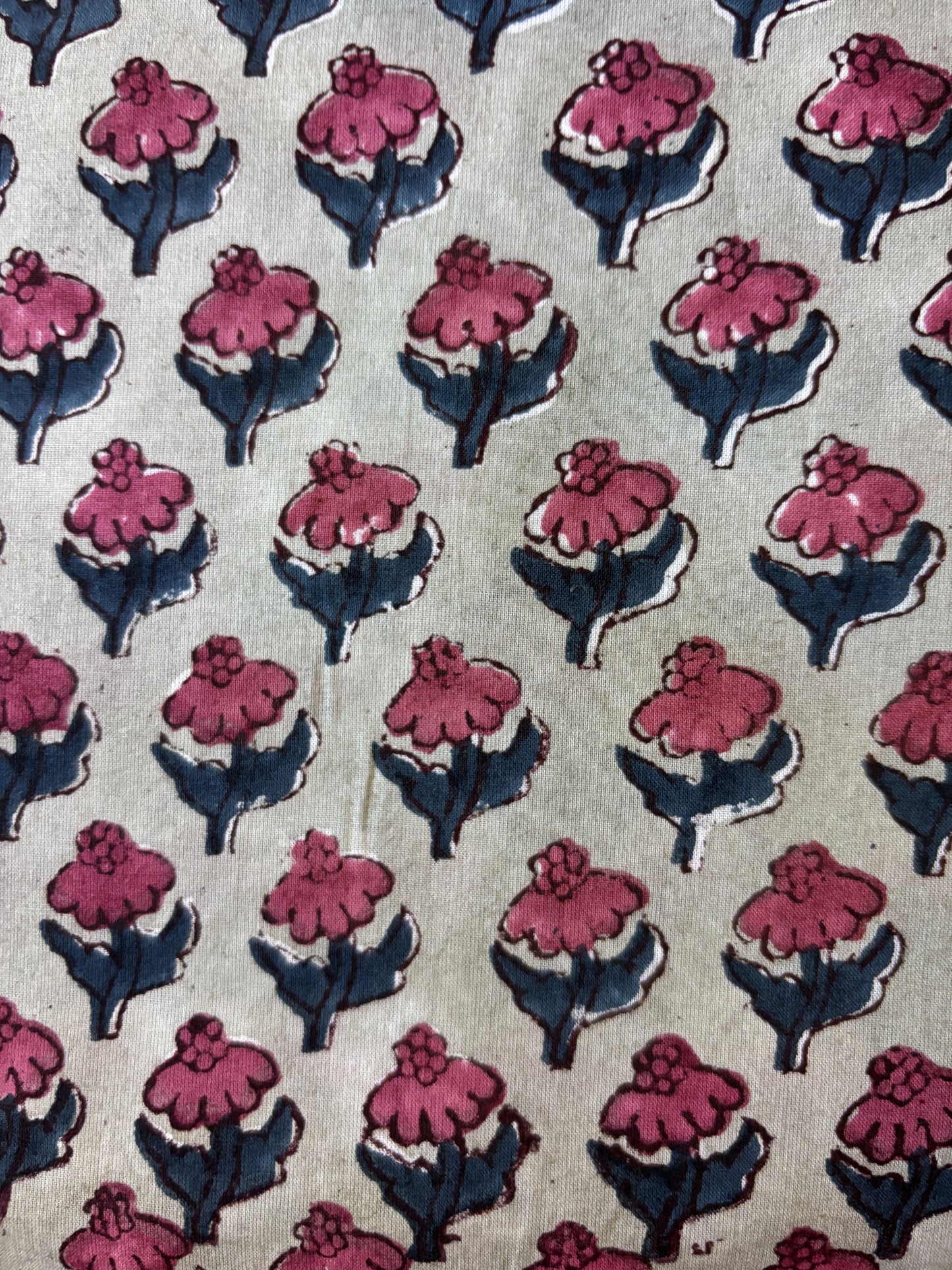 Grey Booti Fabric