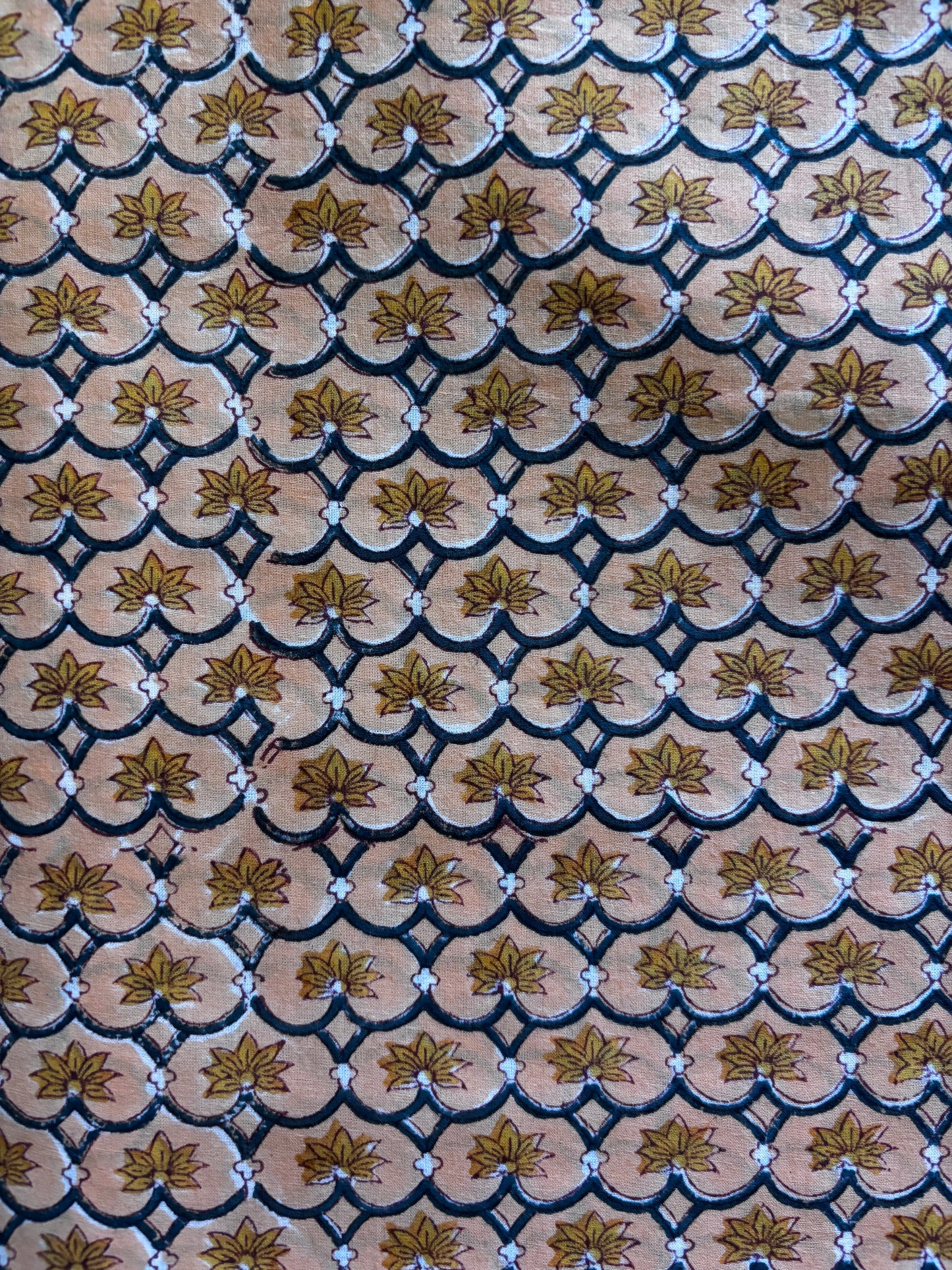 Orange & Yellow Chanderi Suit