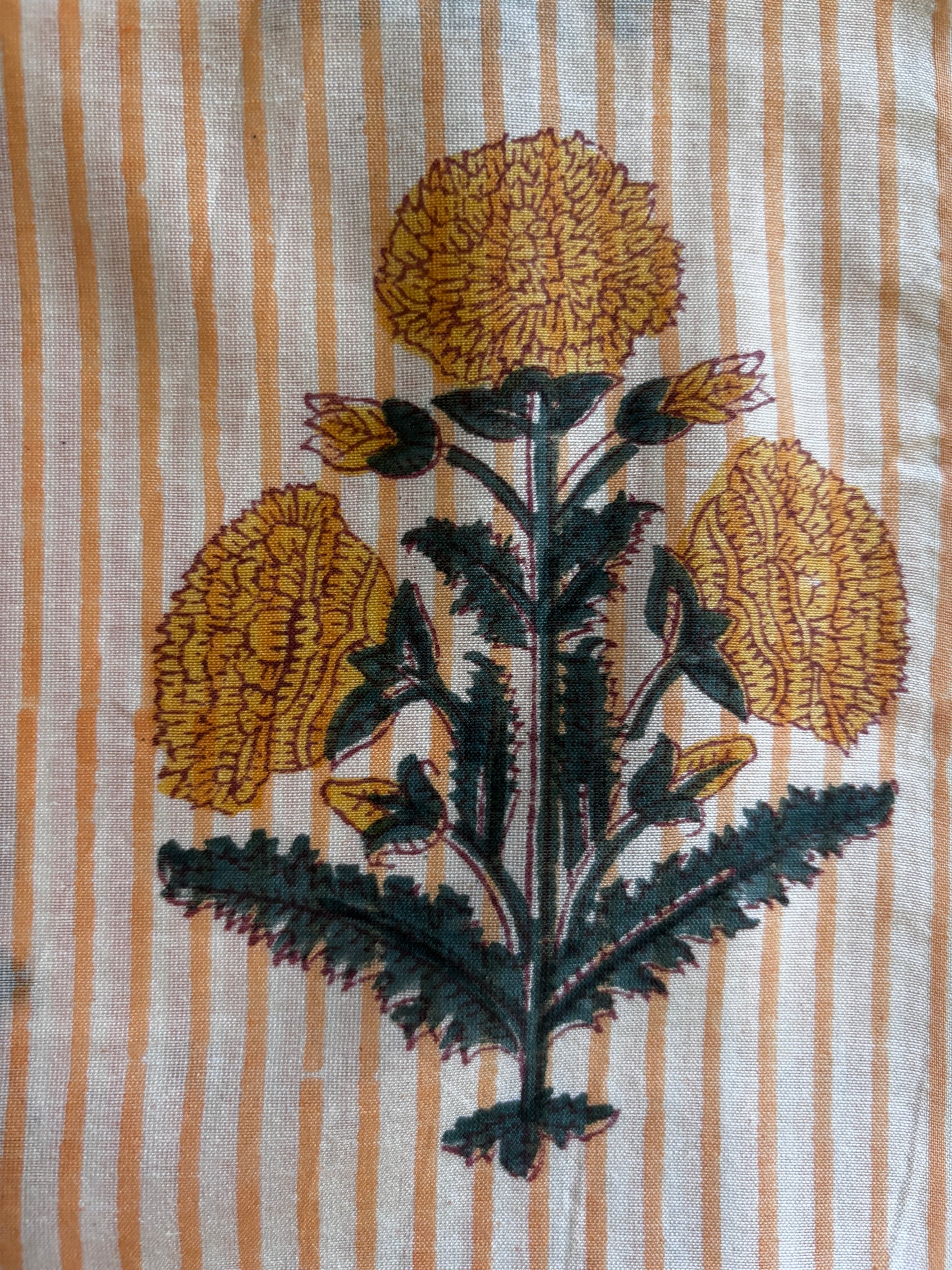 Orange & Yellow Chanderi Suit
