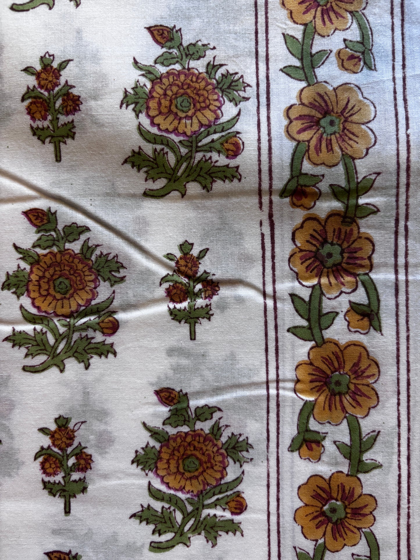 Beige Boota Chanderi Suit