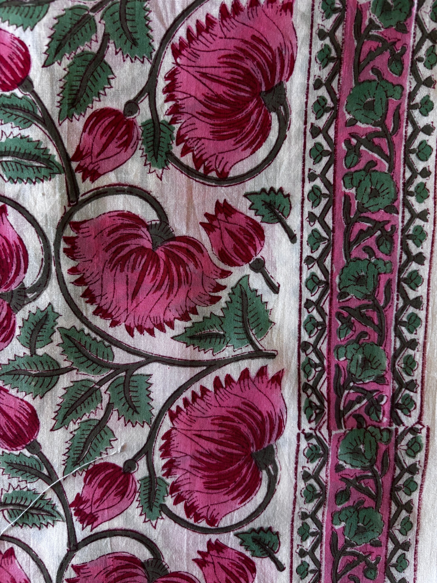 Pink Boota Chanderi Suit