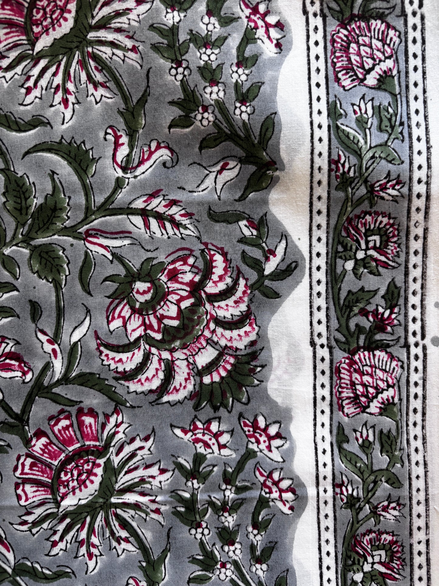Grey Jaal Mul Cotton Suit