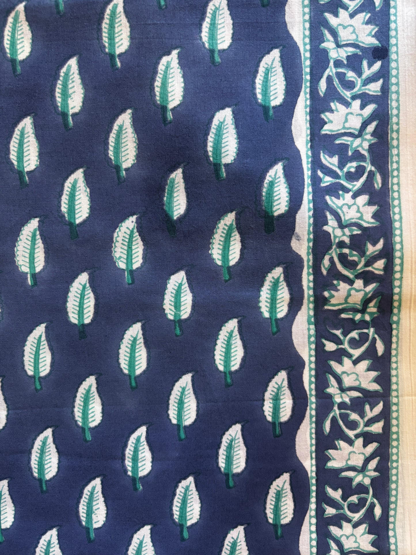 Indigo Mul Cotton Suit