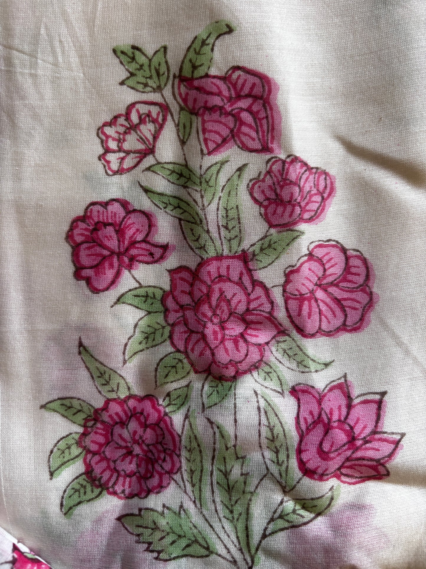 Pink Mughal Boota Chanderi Suit