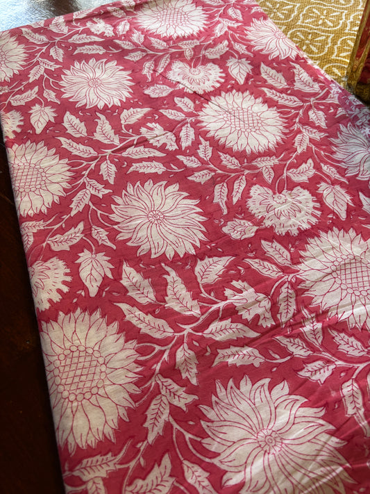 Carrot Red Fabric